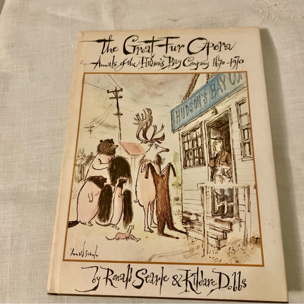 The Great Fur Opera Book by Ronald Searle